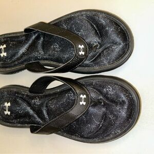 Under Armour Marbella VII Women’s Graphic FB Slides, Size 9 NWT